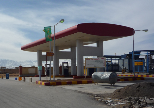 جایگاه سوخت CNG شهرداری